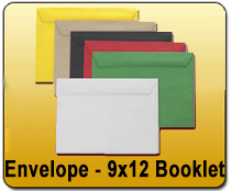 Letter Head & Envelopes - Envelope - 9 x12 Booklet